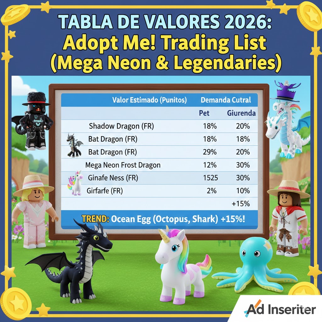 Adopt Me! Trading List