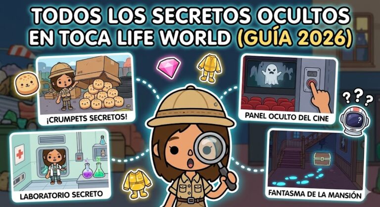 Todos los Secretos Ocultos en Toca Life World