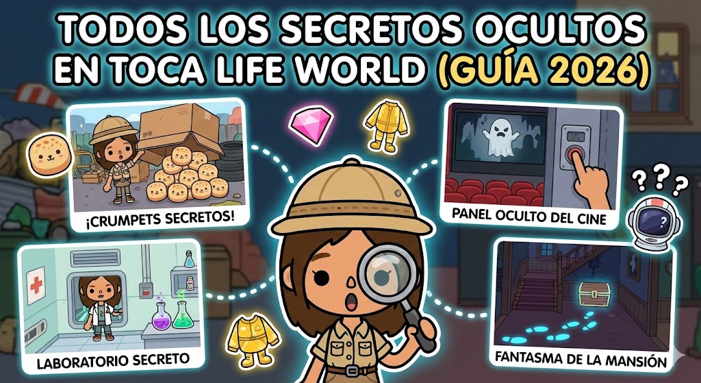 Todos los Secretos Ocultos en Toca Life World